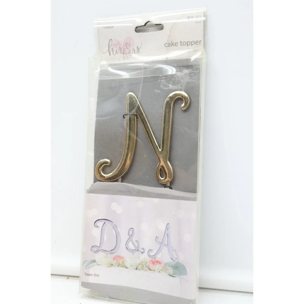 Gold Initial 